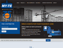 Tablet Screenshot of myte.com